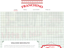 Tablet Screenshot of franchinosf.com